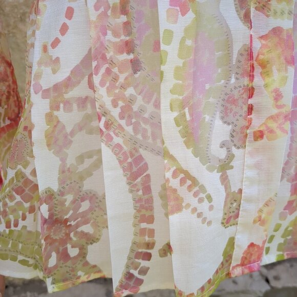 Coldwater Creek Sheer Top Shell - Picture 3 of 5